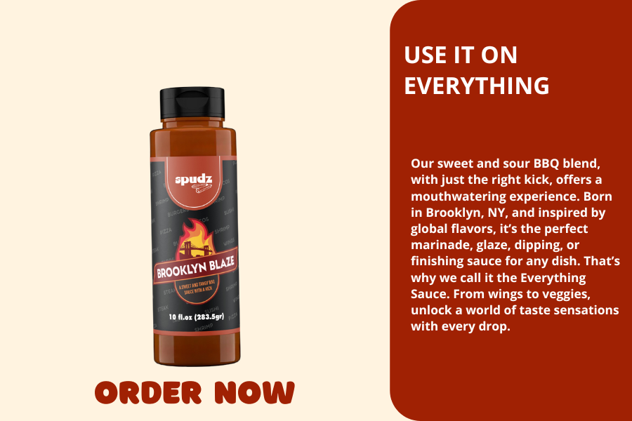 Brooklyn Blaze Sauce 10 oz Squeeze Bottle