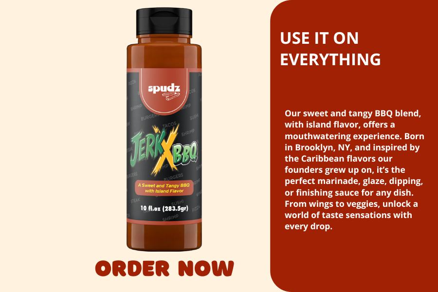 JerkXBBQ Sauce 10 oz Squeeze Bottle